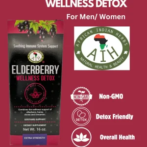 Elderberry Wellness Detox 16 oz. Bottle